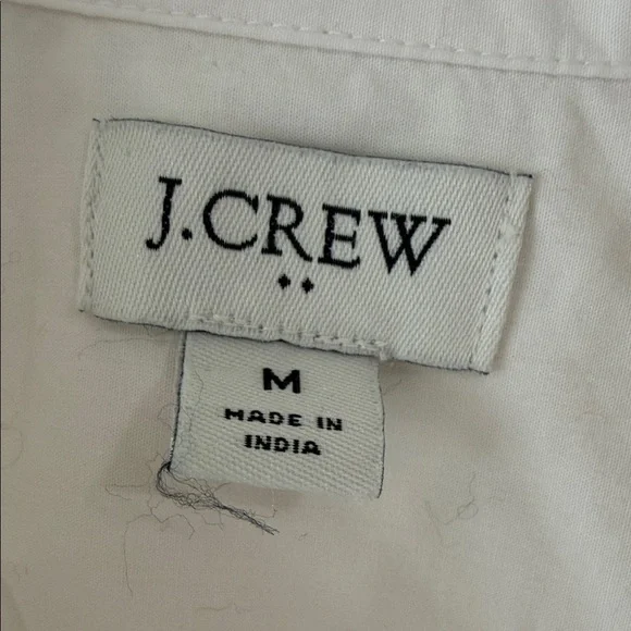 J. Crew women’s  Crisp White Button Down Shirt - Picture 2 of 3